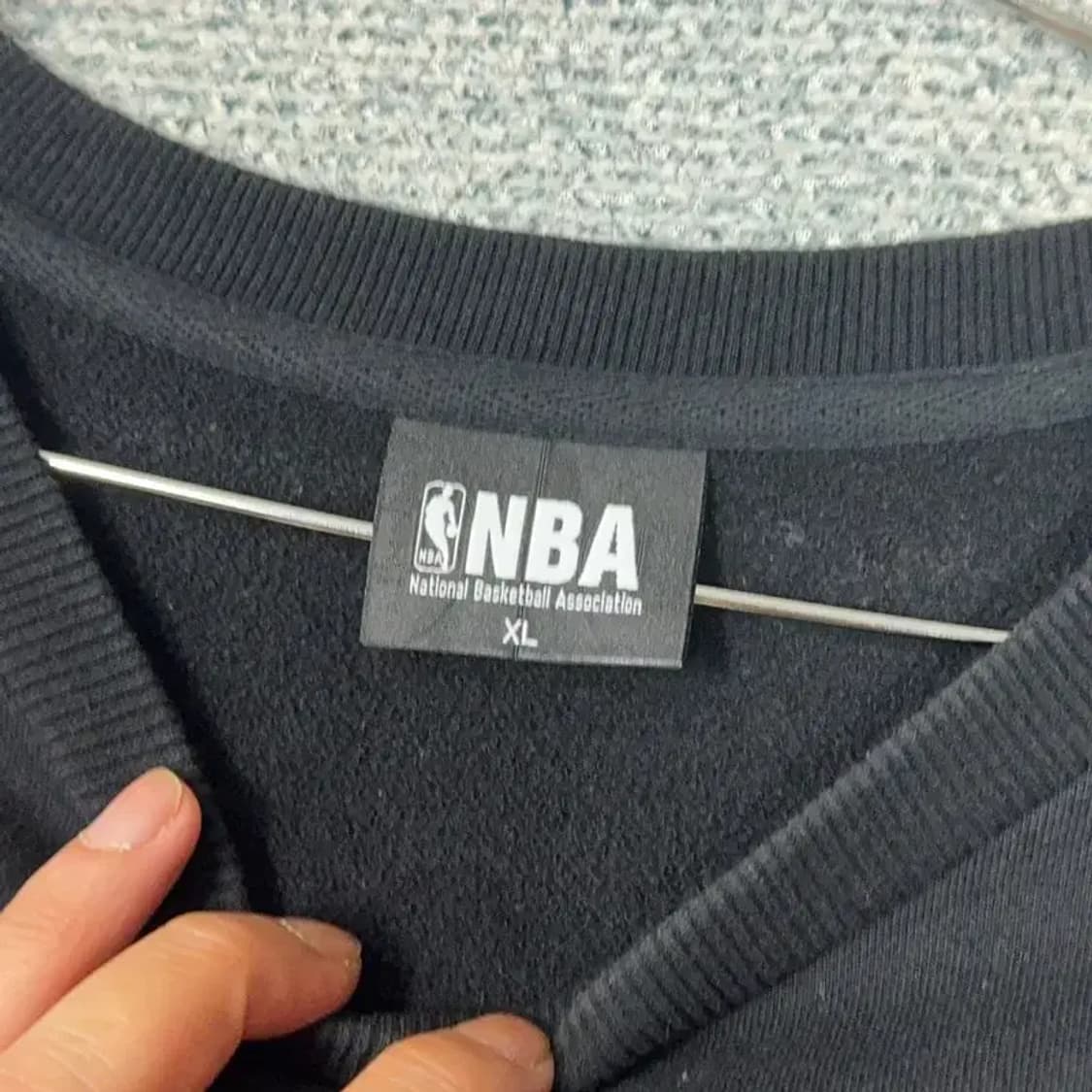 NBA 시카고불스 블랙 백프린팅 맨투맨 XL 상품이미지3