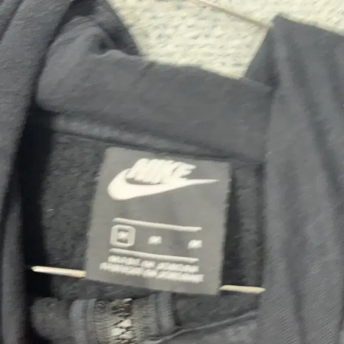 나이키 레드 스우시 로고 오버핏 후드집업 M 상품이미지3