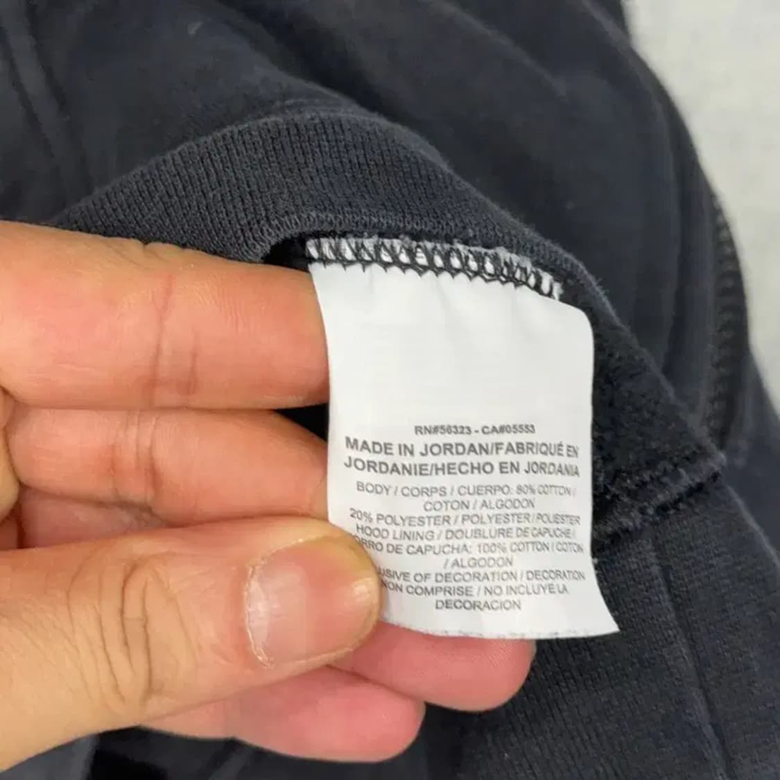 나이키 레드 스우시 로고 오버핏 후드집업 M 상품이미지4