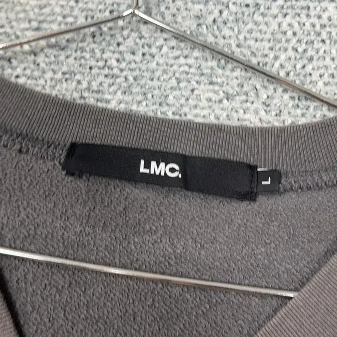 LMC 빈티지 프린팅 그레이 오버핏 맨투맨 L 상품이미지3