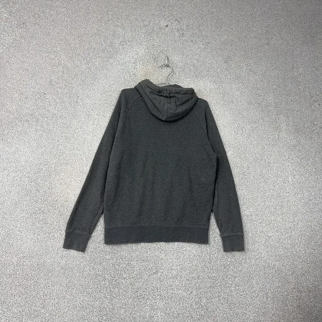 뉴발란스 프린팅 로고 딥 그레이 후드티 L 상품이미지2