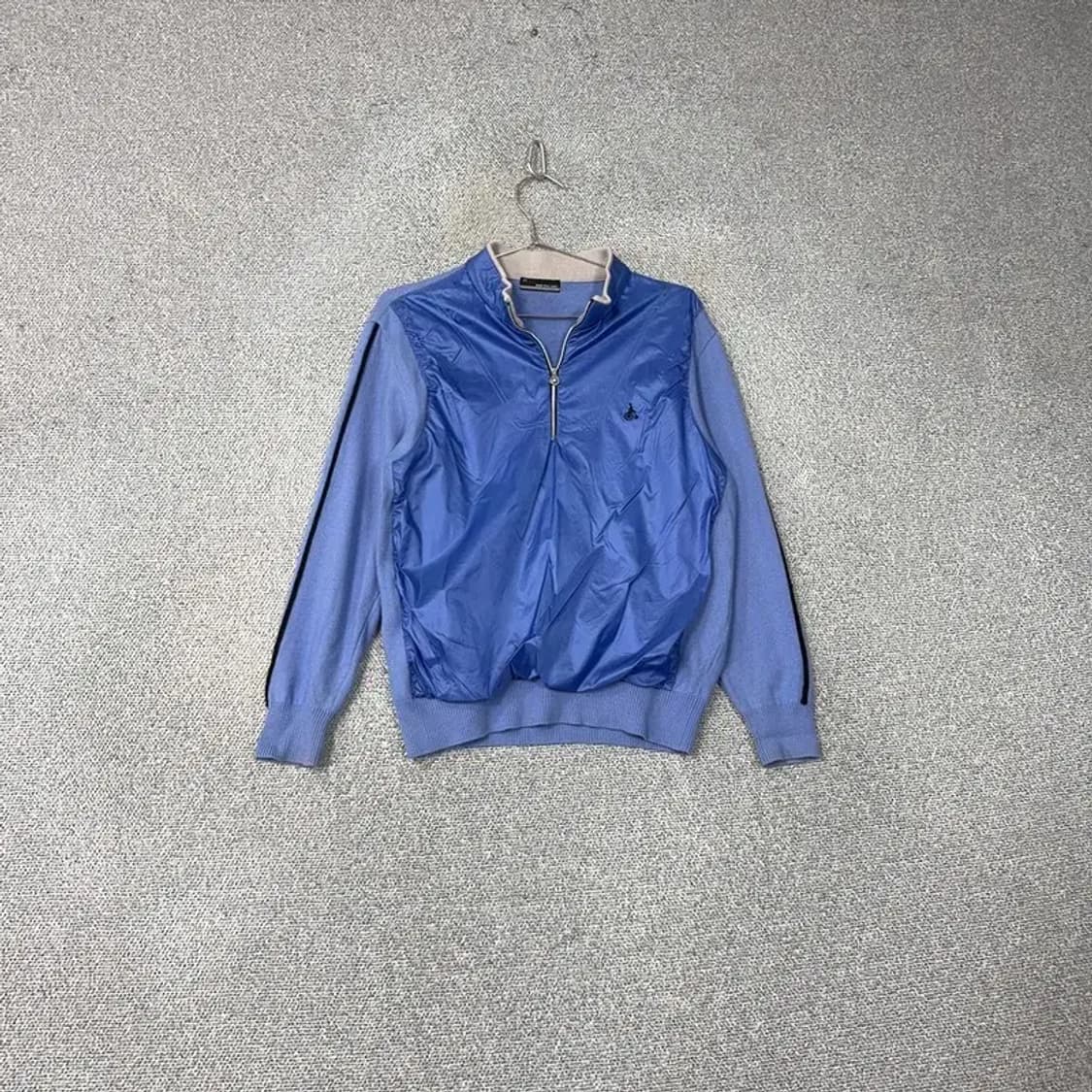 빈폴 골프 남성 기능성 반집업 울 니트 100 상품이미지1