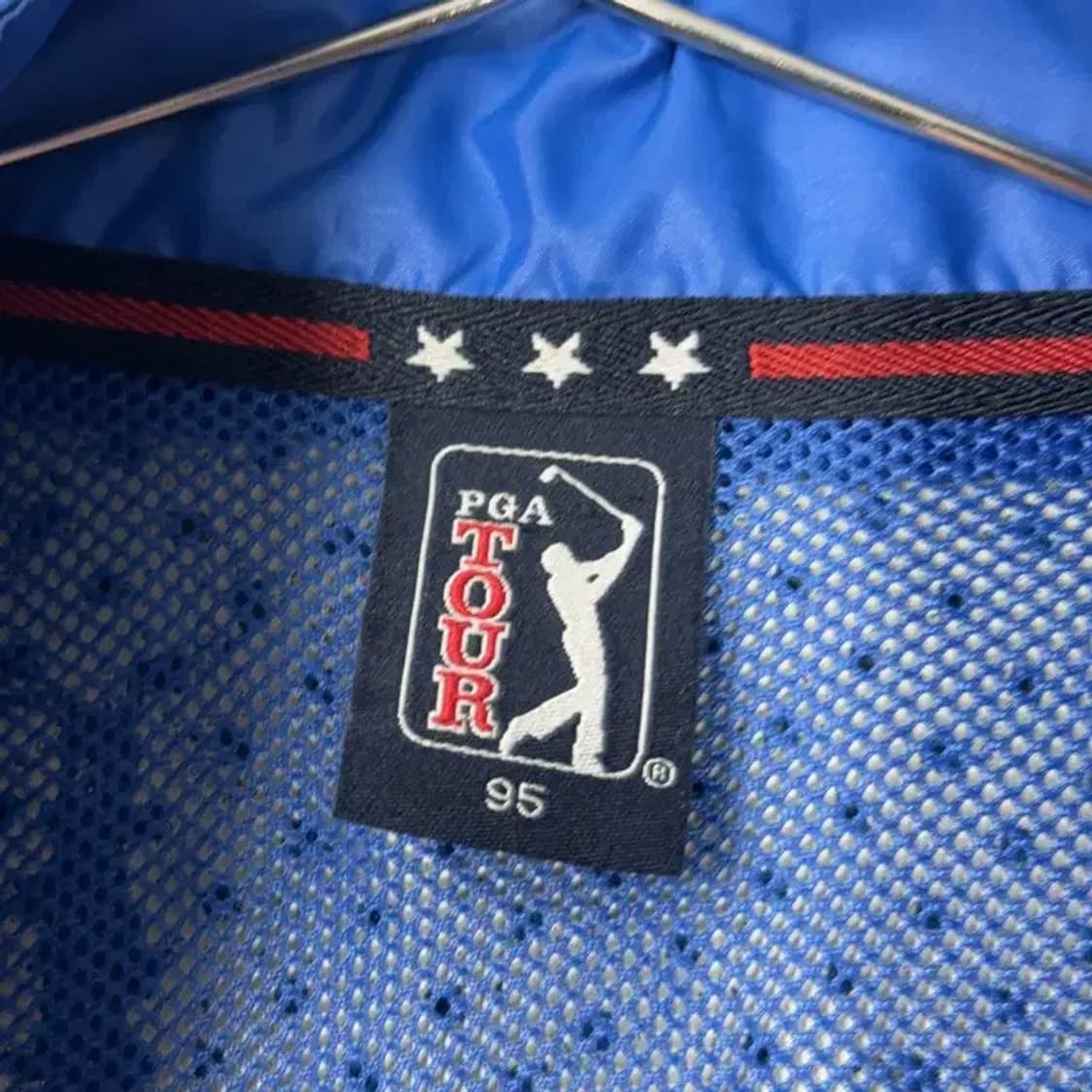 PGA 골프 로고 남성 기능성 운동 바람막이 자켓 95 상품이미지3