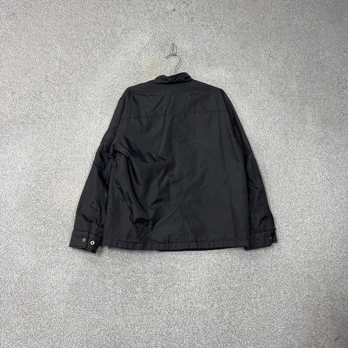 빈폴 로고 캐주얼 올블랙 워크 퀄팅 점퍼 자켓 100 상품이미지2