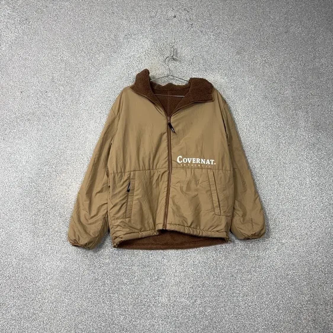 커버낫 리버시블 브라운 자켓 M 상품이미지3