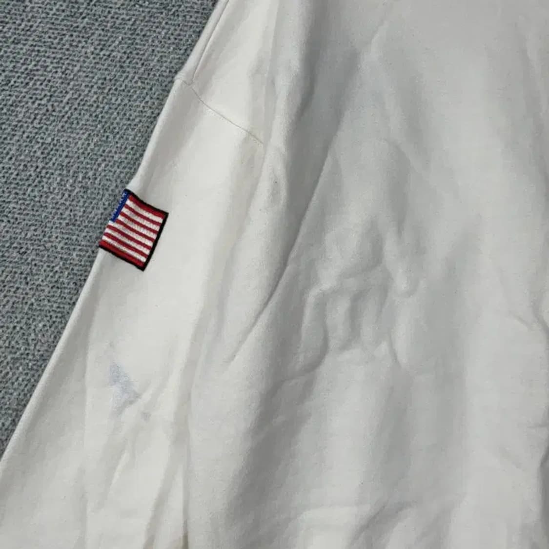 챔피온 USA 빅로고 화이트 맨투맨 L 상품이미지3