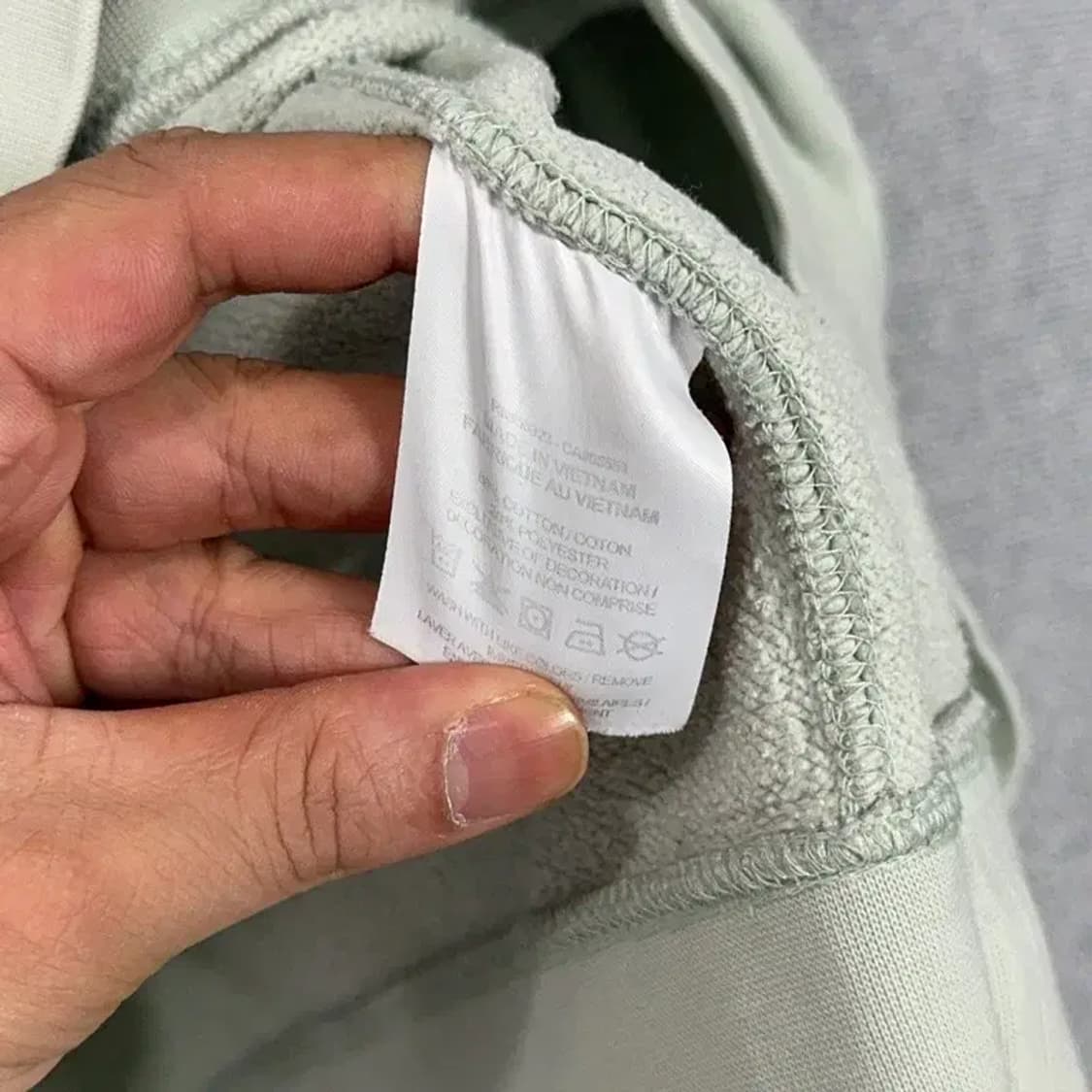 나이키 스우시 라이트 그린 맨투맨 L 상품이미지4