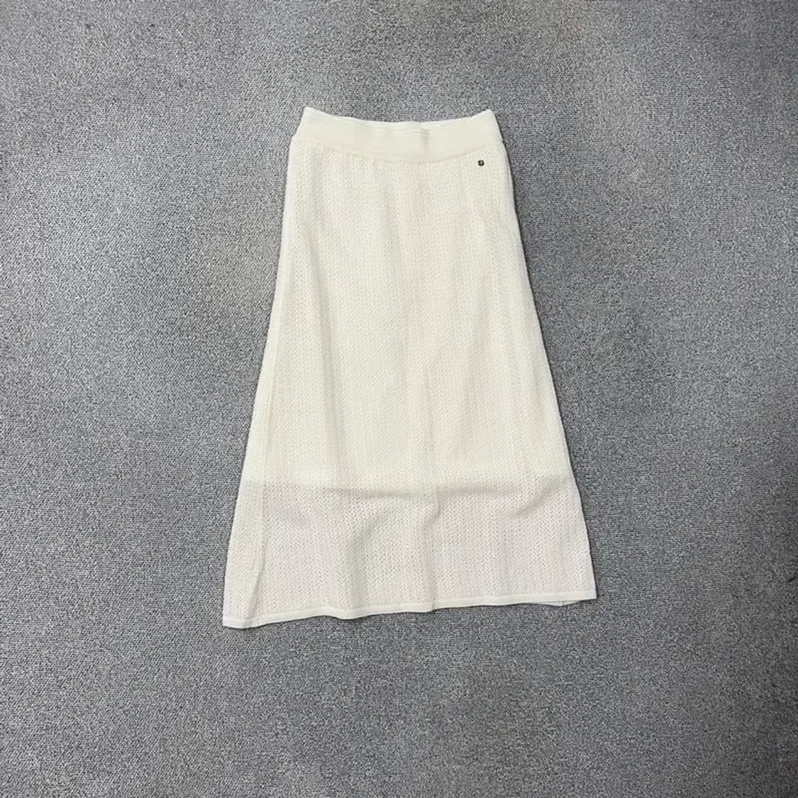 HELEN KAMINSKI 헬렌 카민스키 화이트 크림 롱 스커트 M 상품이미지1