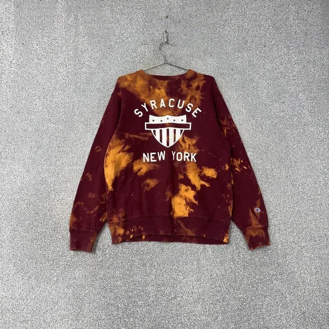 챔피온 빈티지 프린팅 타이다이 오버핏 맨투맨 XL 상품이미지1