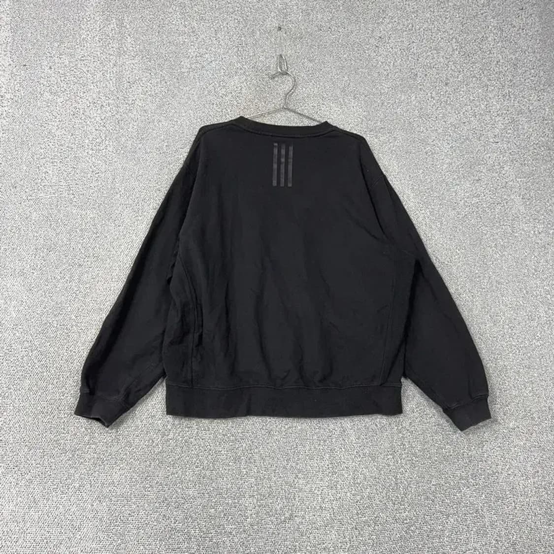 아디다스 오리지날 로고 블랙 스웻셔츠 맨투맨 L 상품이미지2