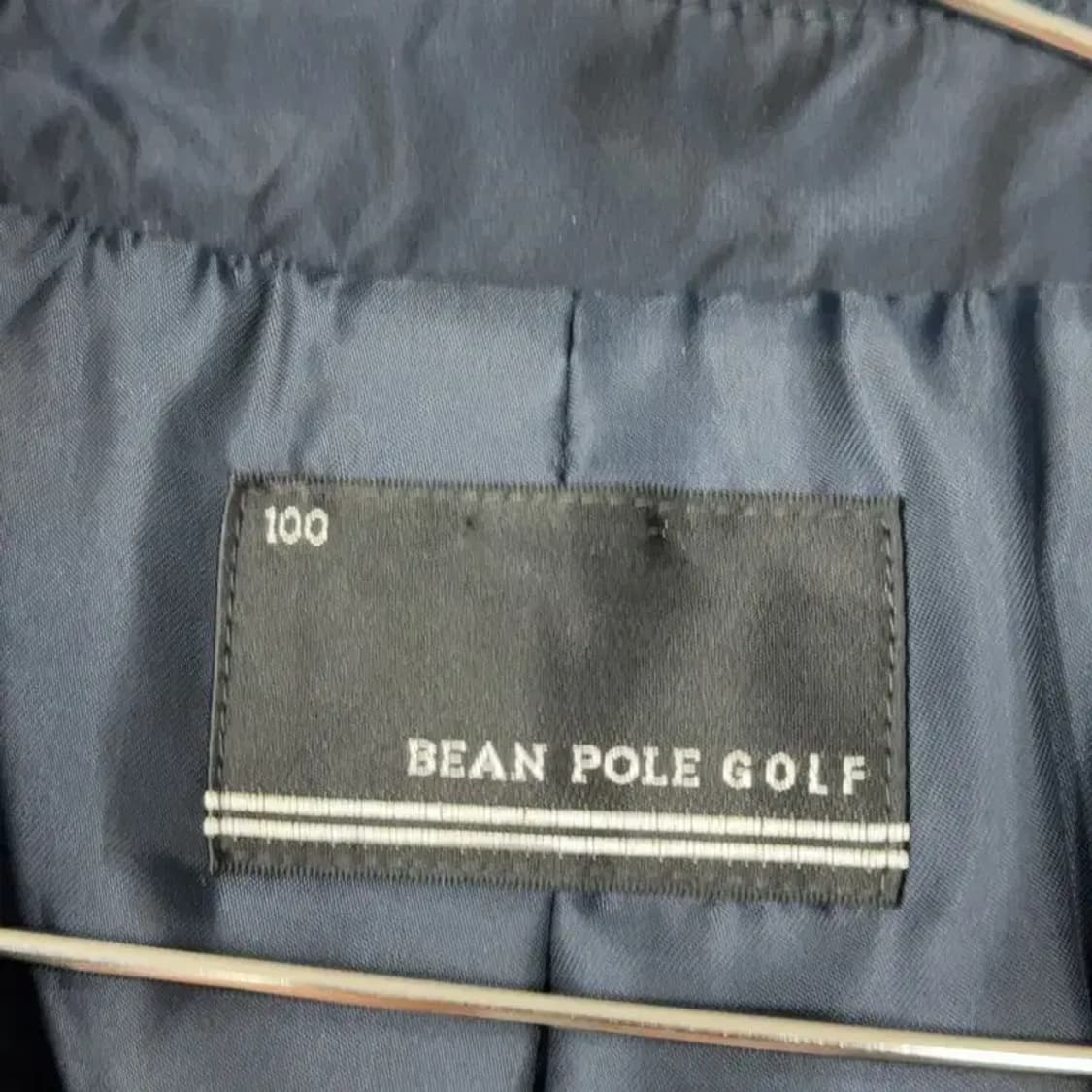 빈폴 골프 로고 네이비 포켓 폴리 자켓 100 상품이미지3