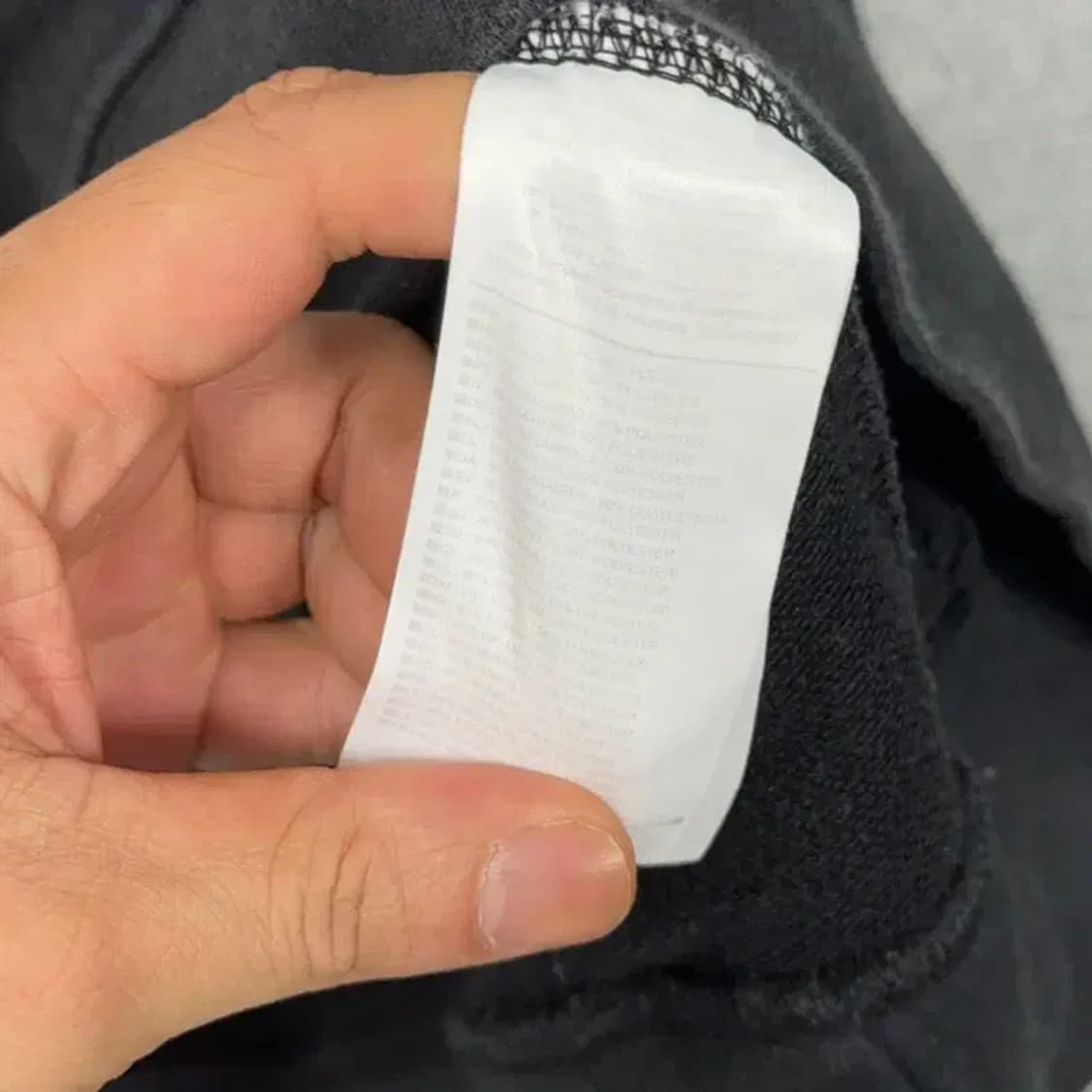 나이키 블랙 스우시 로고 오버핏 맨투맨 XL 상품이미지4