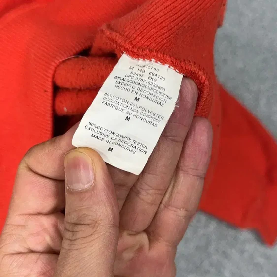 챔피온 로고 빈티지 오버핏 스웻셔츠 맨투맨 XL 상품이미지4