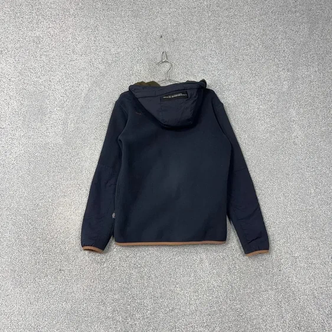 데상트 기모 네이비 후드집업 100 상품이미지2