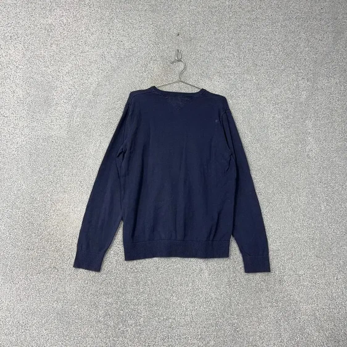 타미힐피거 캐주얼 아가일 네이비 니트 M 상품이미지2