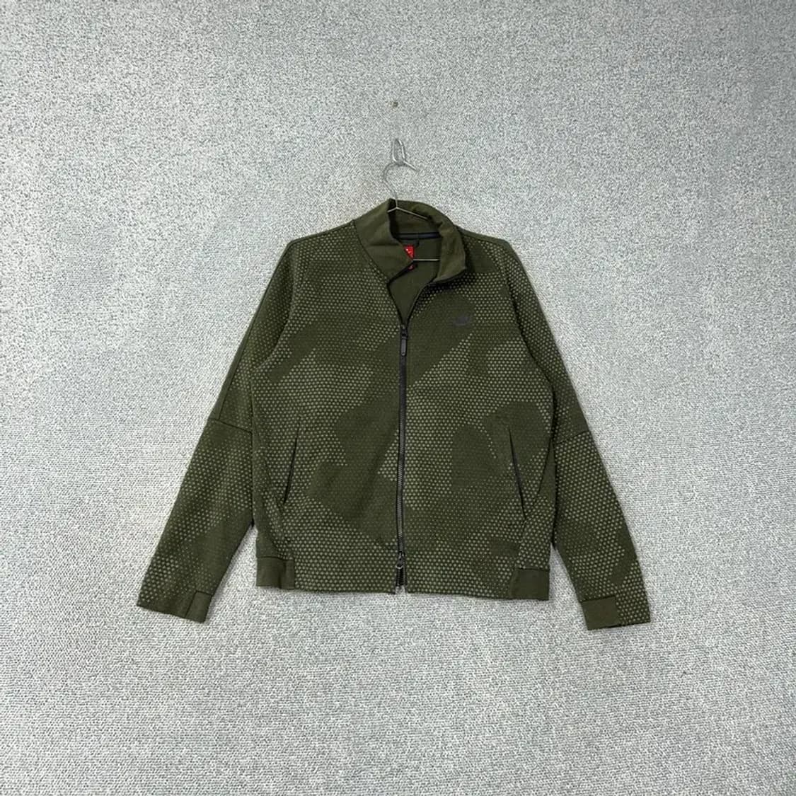 나이키 카모 패턴 집업 져지 XL 상품이미지1