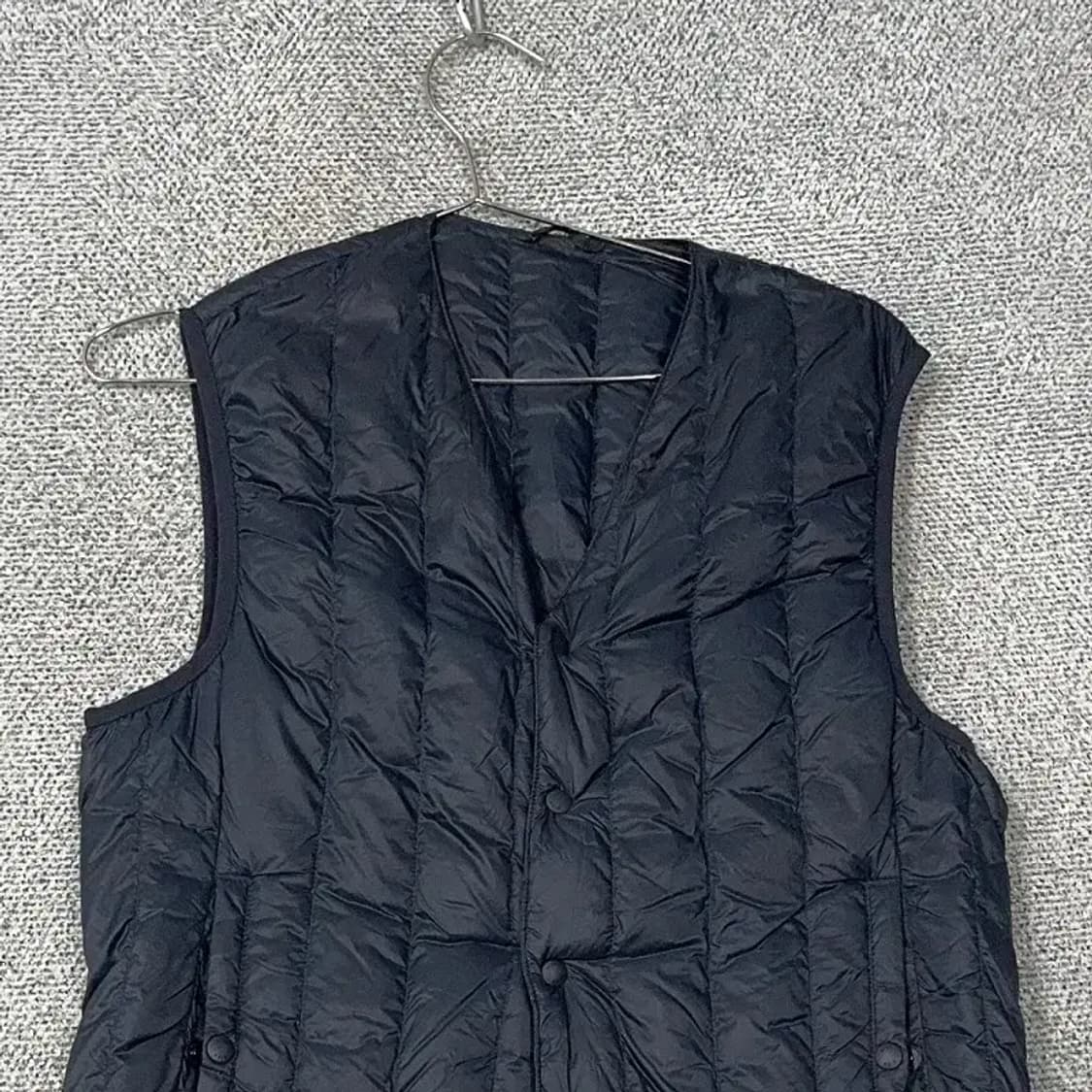 지이크 캐주얼 네이비 경량 패딩 조끼 95 상품이미지3