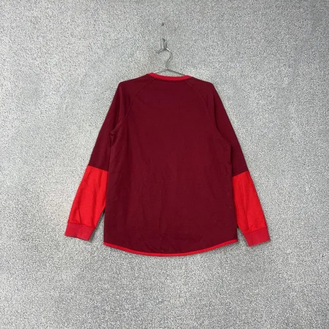 나이키 레드 투톤 로고 기능성 포켓 긴팔티 XL 상품이미지2