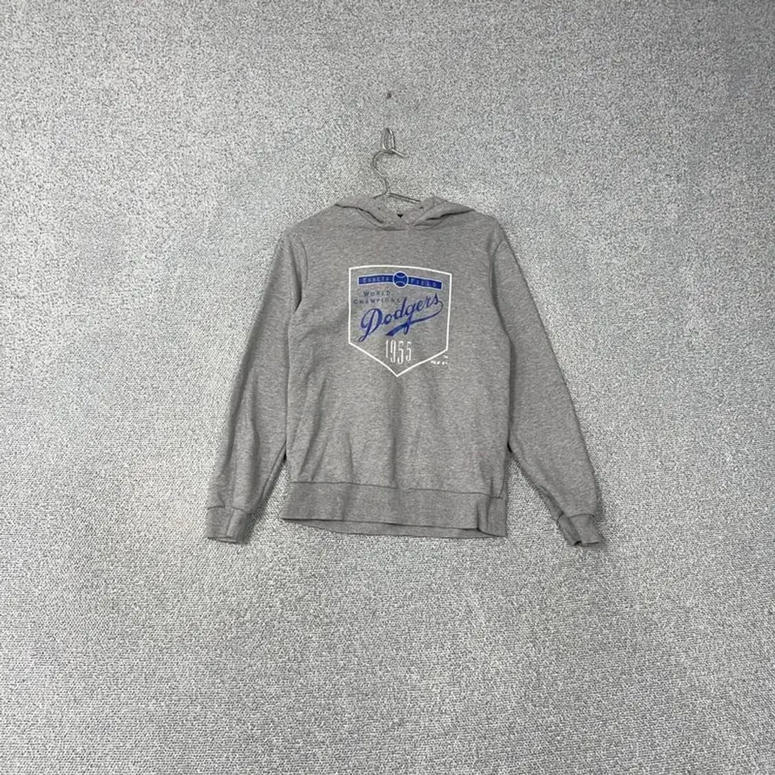 MLB LA다저스 프린팅 그레이 후드티 85 상품이미지1