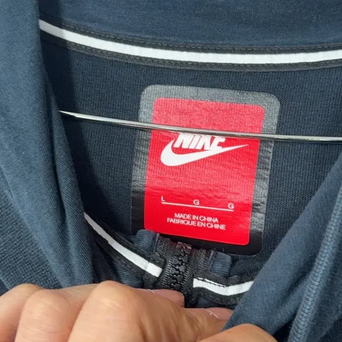 나이키 여성 테크팩 블랙 후드티 L 상품이미지3