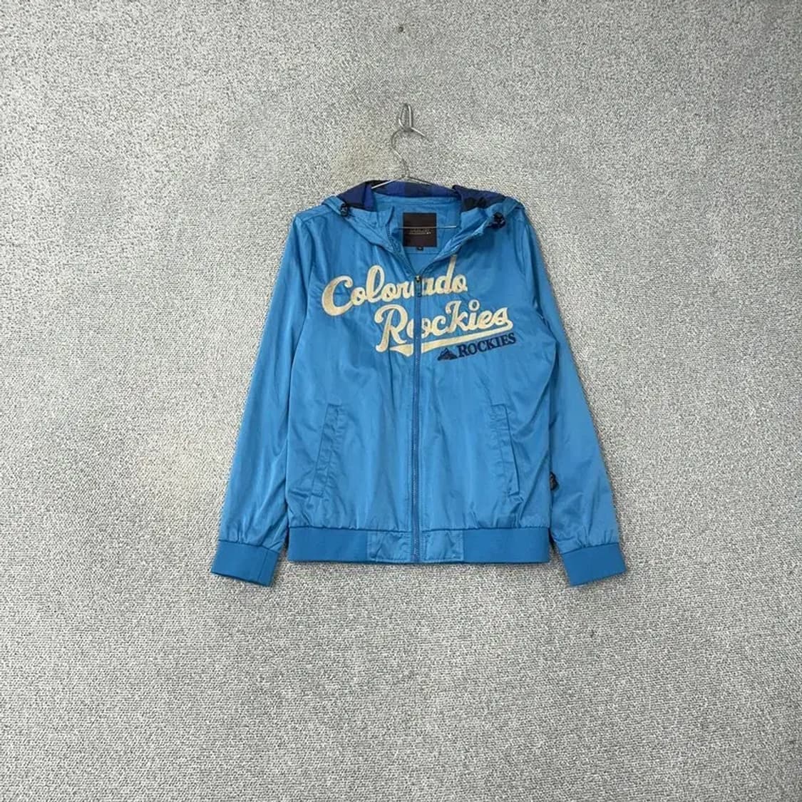 MLB 콜로라도 프린팅 블루 후드집업 95 상품이미지1