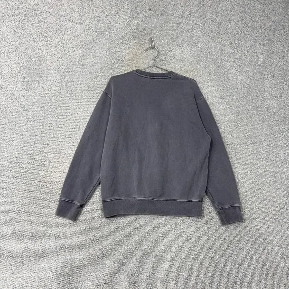 커버낫 피그먼트 로고 캐주얼 맨투맨 S 상품이미지2