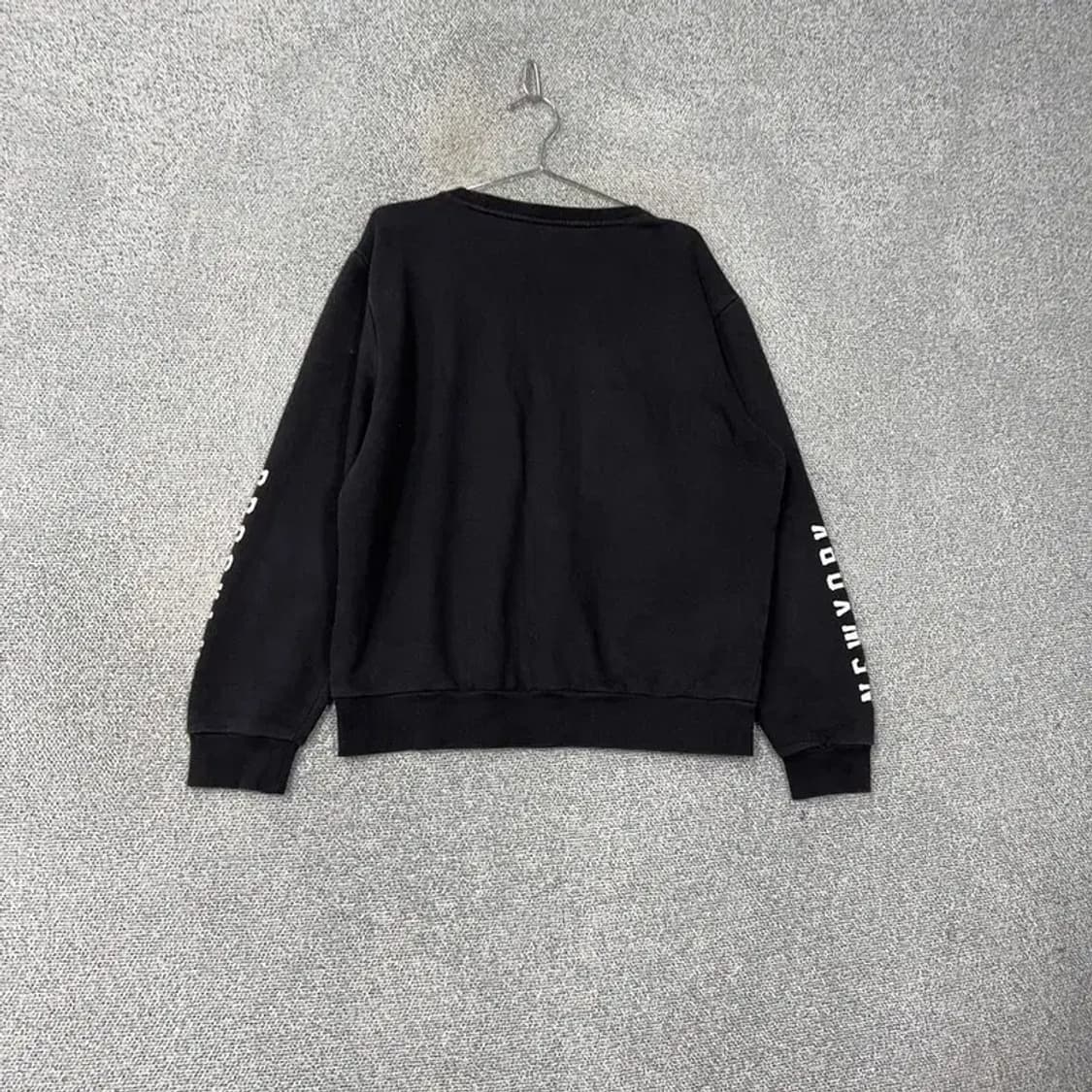 그루브라임 프린팅 뉴욕 블랙 맨투맨 XL 상품이미지2