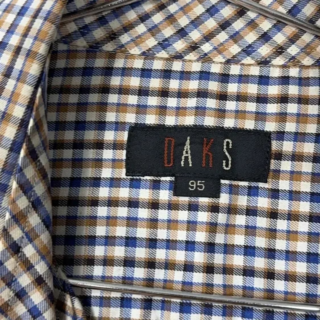 닥스 남성 캐주얼 체크 셔츠 95 상품이미지4