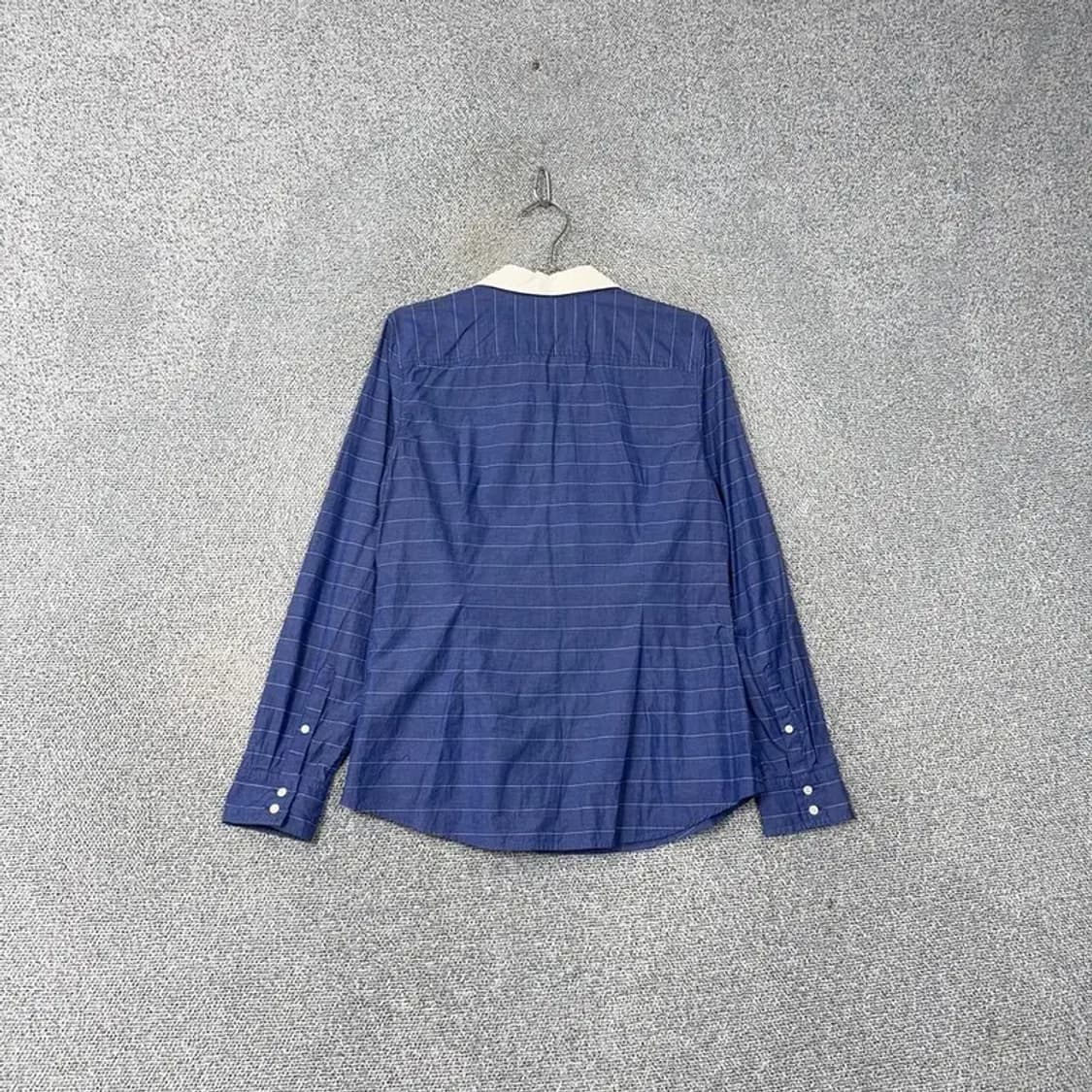 타미힐피거 스트라이프 네이비 셔츠 L 상품이미지2