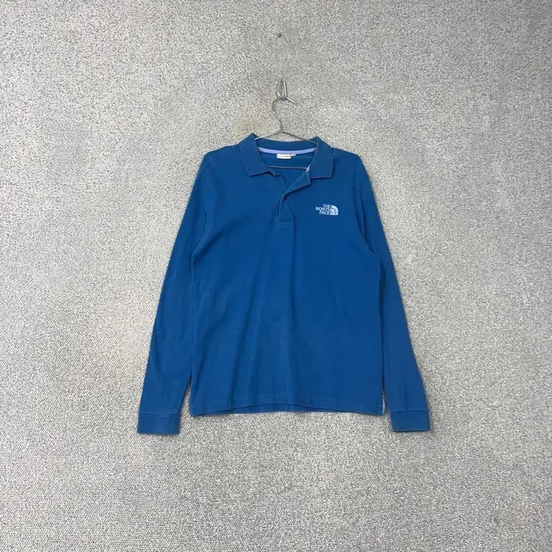 노스페이스 블루 남성 기능성 카라티 XL 상품이미지1