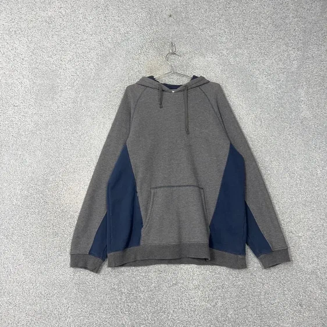 콜롬비아 그레이 투톤 빈티지 스티치 후드티 L 상품이미지1