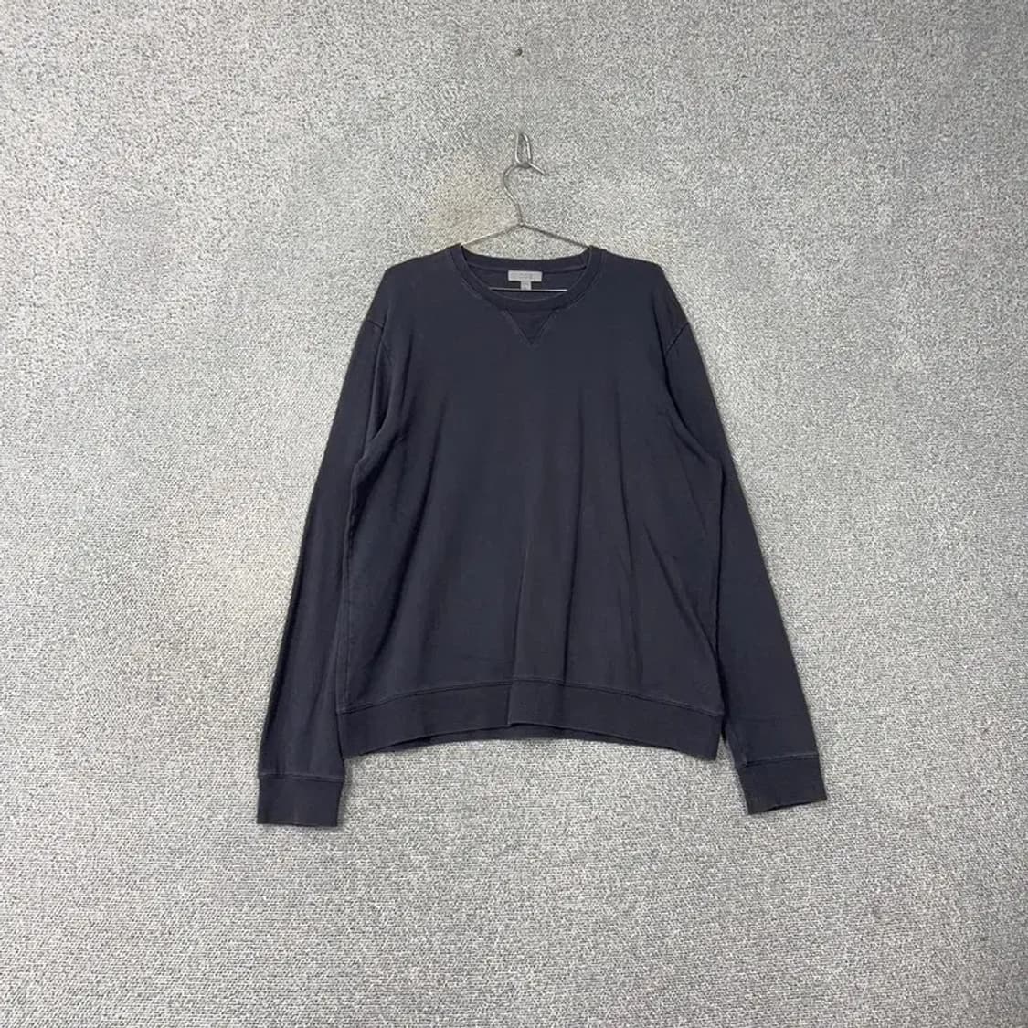 코스 남성 캐주얼 스티치 오버핏 맨투맨 XL 상품이미지1