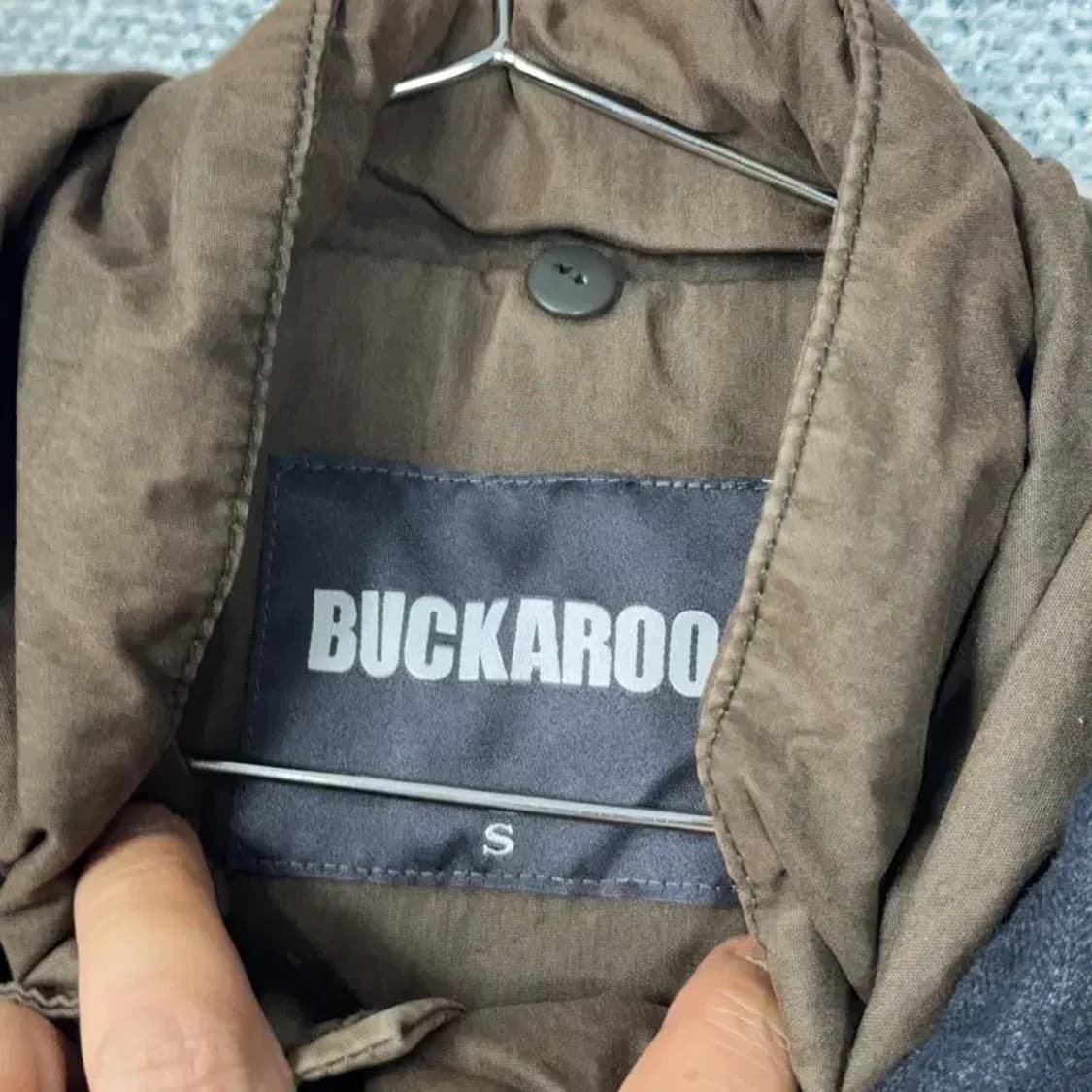 버커루 빈티지 포켓 브라운 롱 자켓 S 상품이미지5