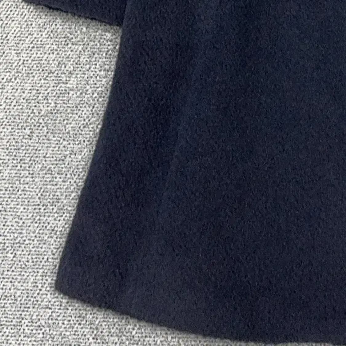 사틴 알파카 울 네이비 코트 88-97-165 상품이미지5