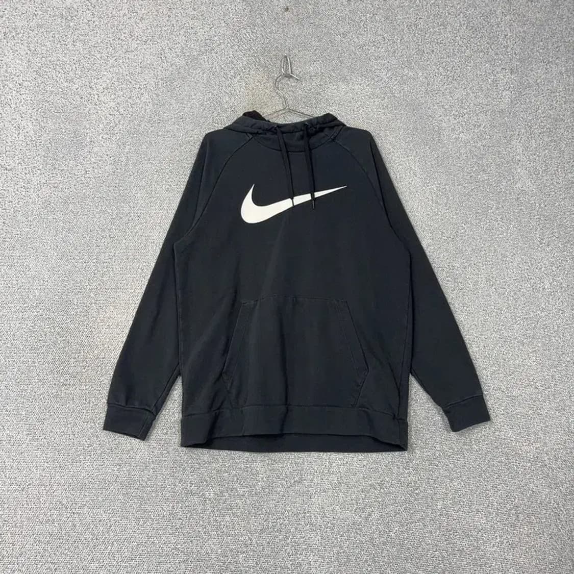 나이키 프린팅 빅스우시 블랙 후드티 L 상품이미지1