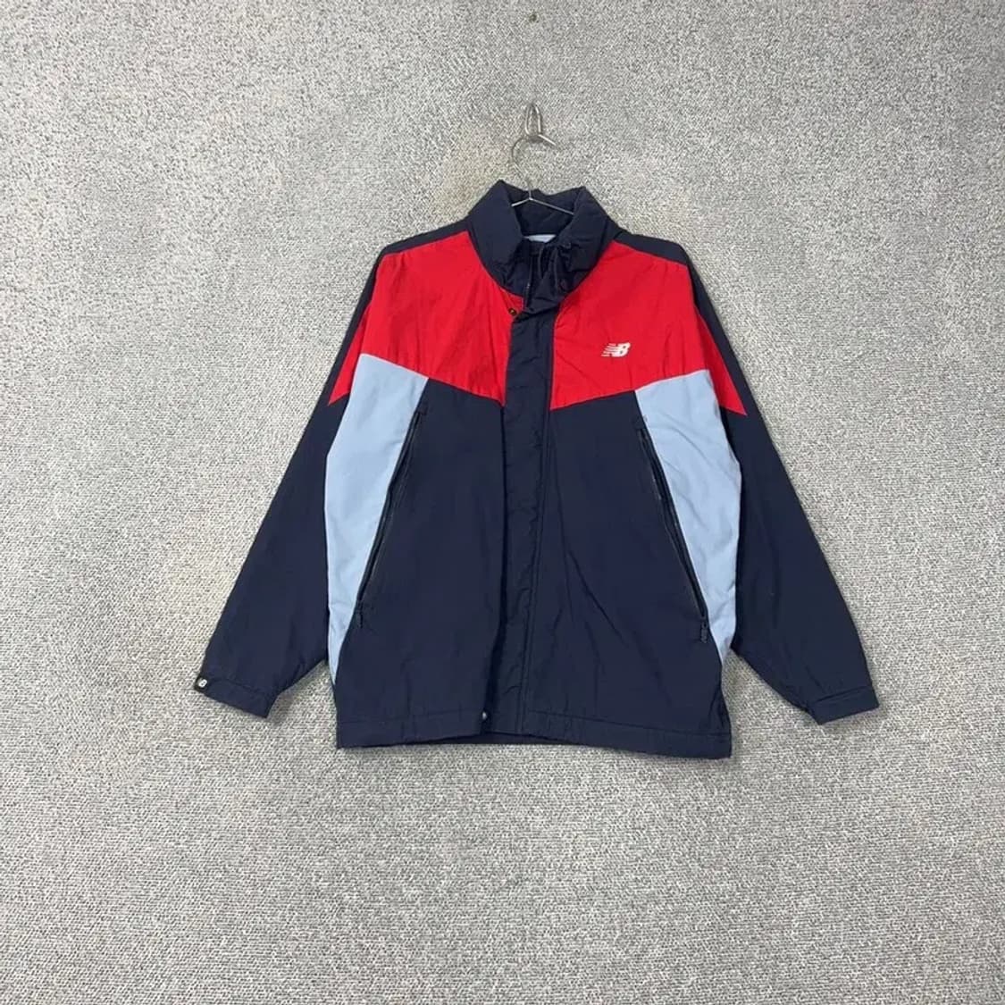 뉴발란스 로고 캐주얼 바람막이 90 상품이미지1