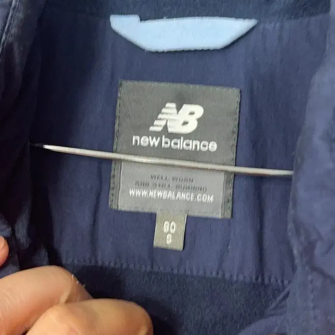 뉴발란스 로고 캐주얼 바람막이 90 상품이미지3