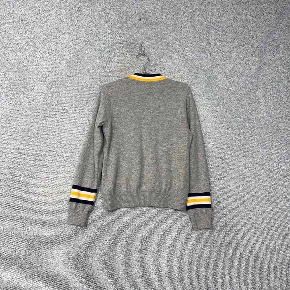 빈폴 골프 캐시미어 그레이 방풍 니트 100 상품이미지2