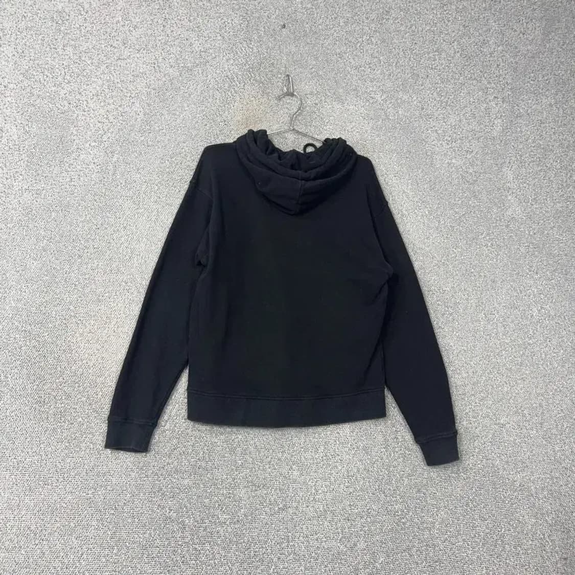 널디 로고 프린팅 블랙 후드티 S 상품이미지2