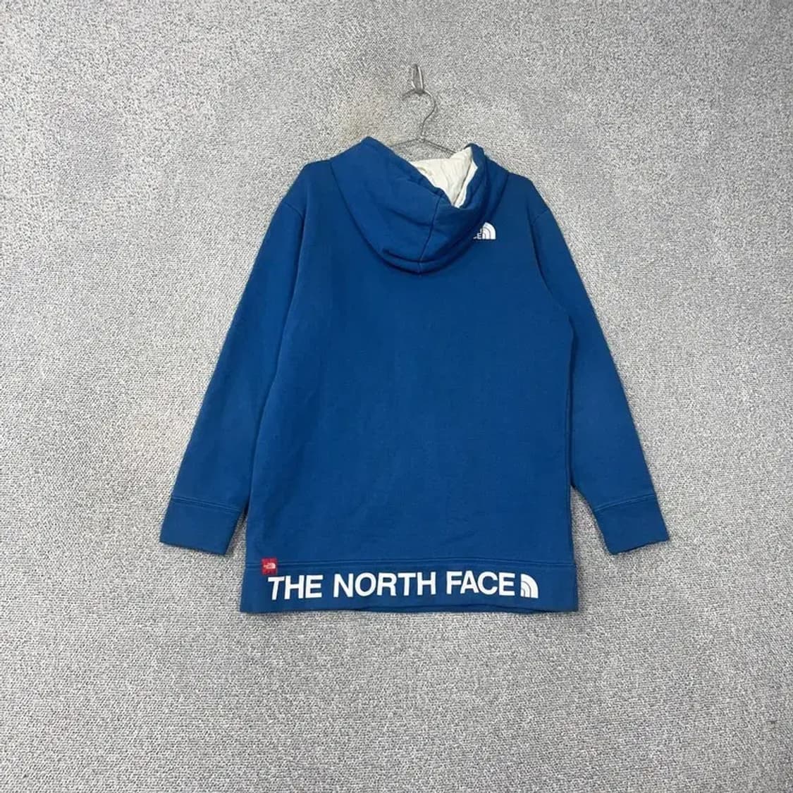 노스페이스 프린팅 블루 후드티 95 상품이미지2