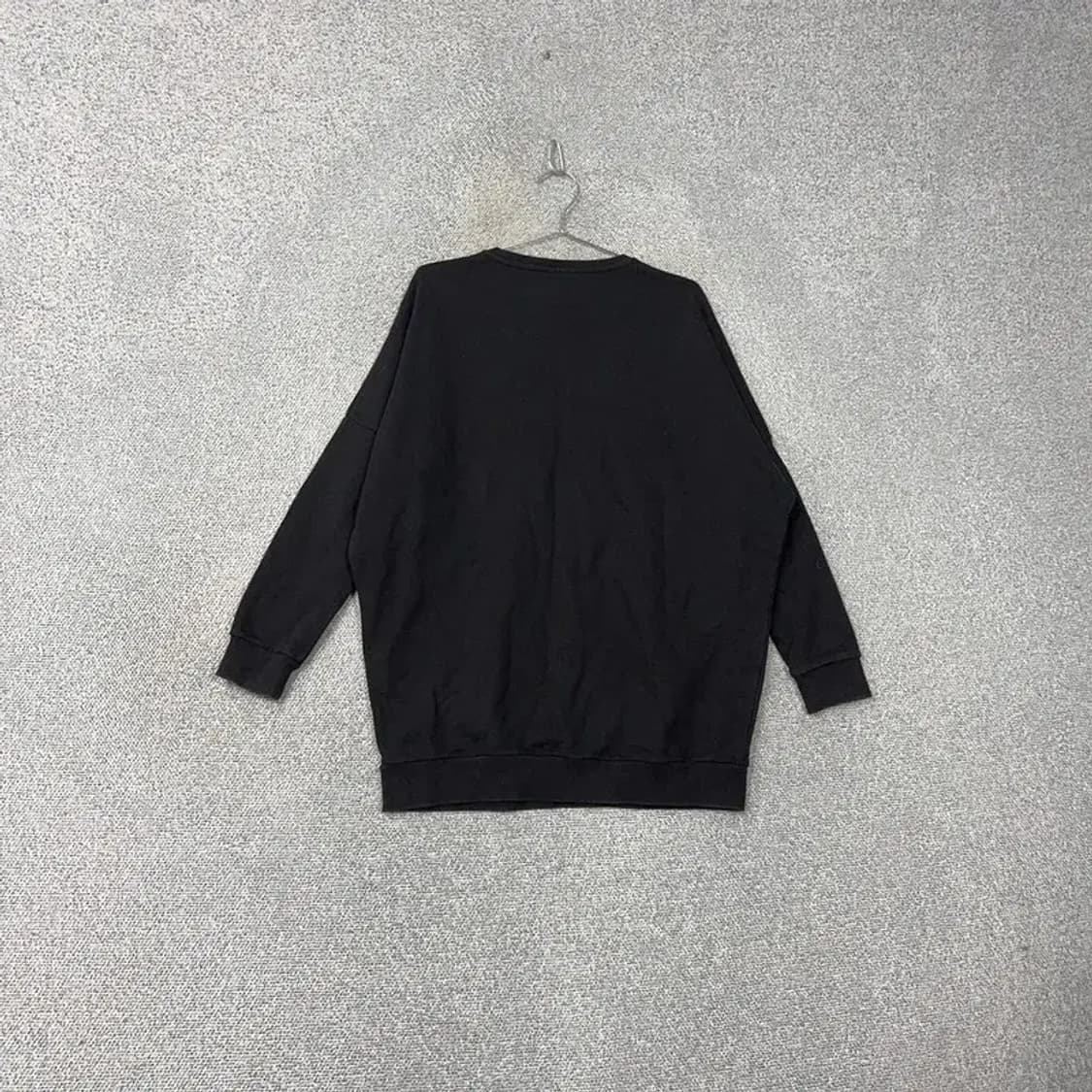 NBA 시카고불스 스펠로고 롱 오버핏 맨투맨 XS 상품이미지2