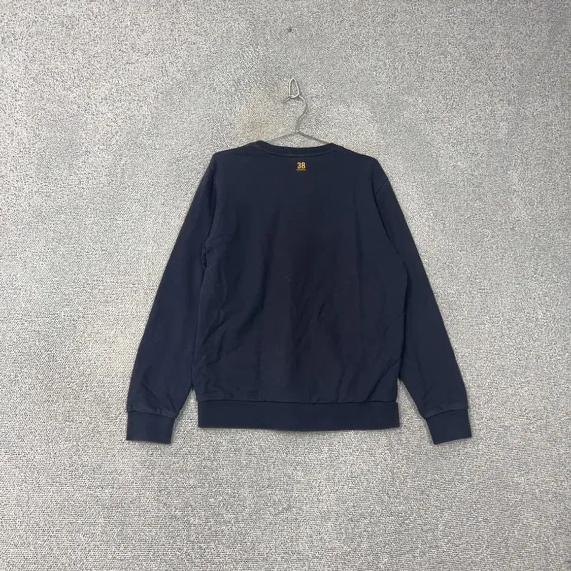 캉골 프린팅 로고 캐주얼 네이비 남성 맨투맨 L 상품이미지2