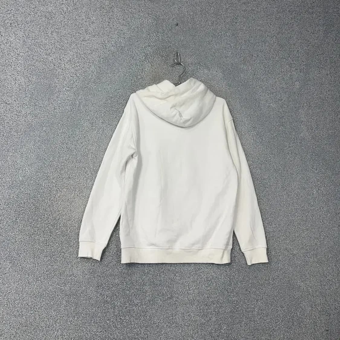 타미 진스 프린팅 로고 화이트 크림 오버핏 후드티 S 상품이미지2