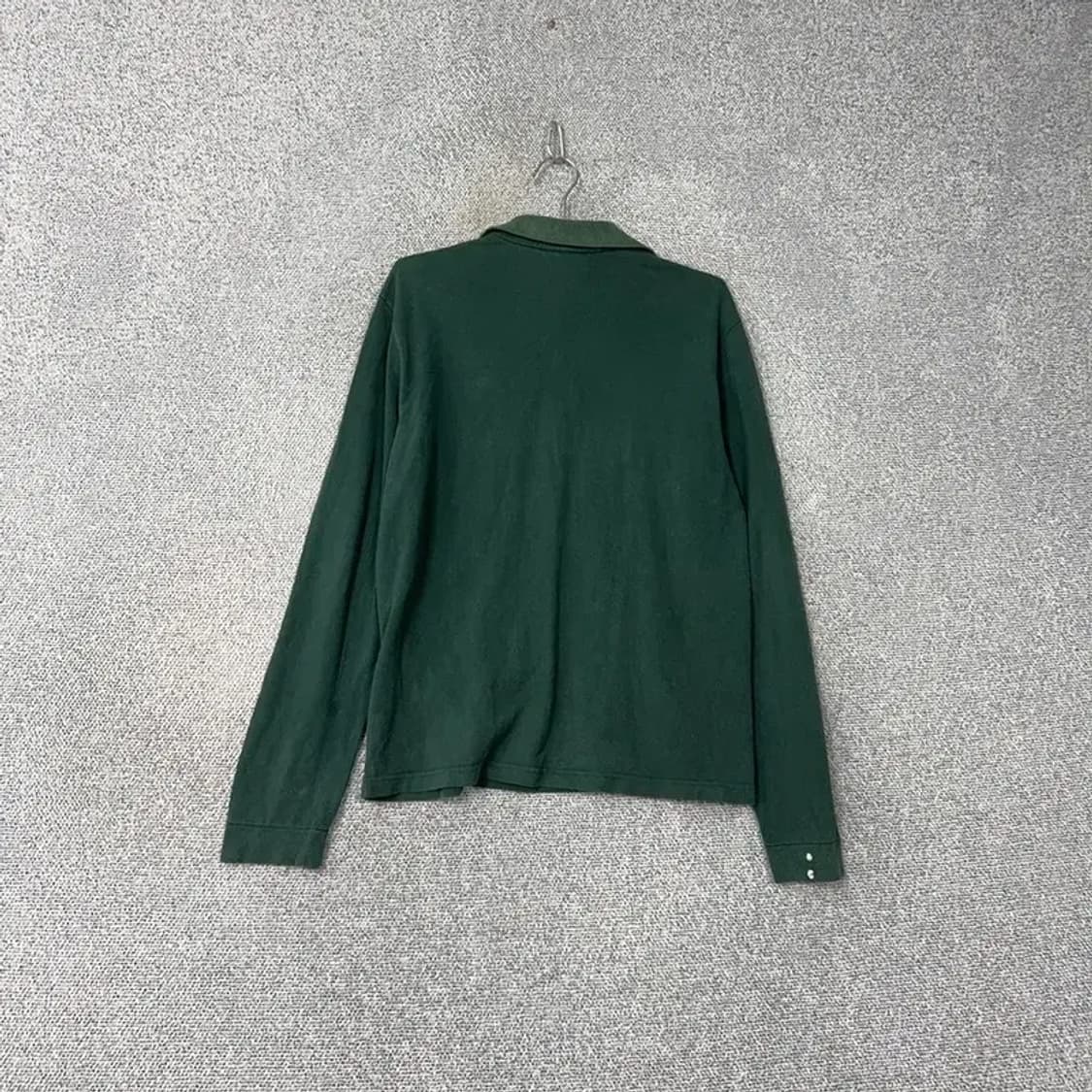 라코스테 로고 그린 긴팔 카라티 M 상품이미지2