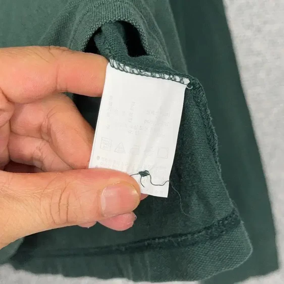 라코스테 로고 그린 긴팔 카라티 M 상품이미지4