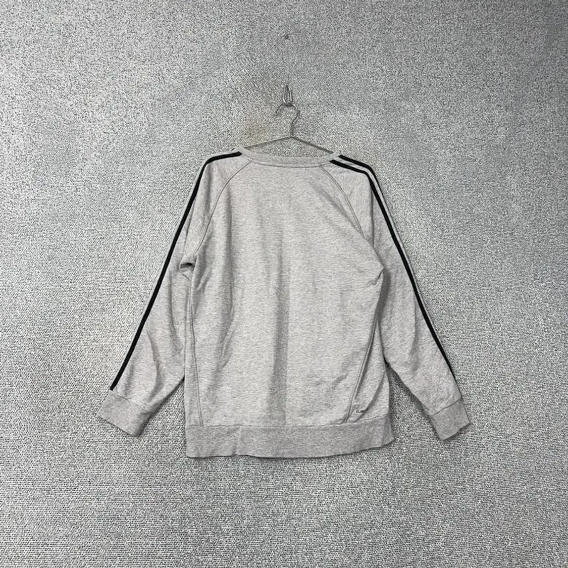 아디다스 삼선 그레이 맨투맨 110 상품이미지2