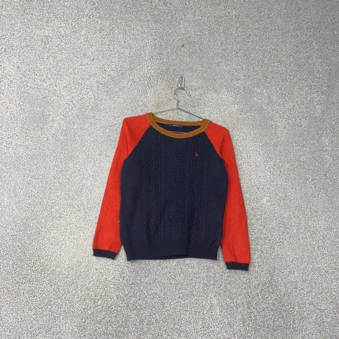 해지스 로고 여성 멀티컬러 캐주얼 니트 90-165 상품이미지1