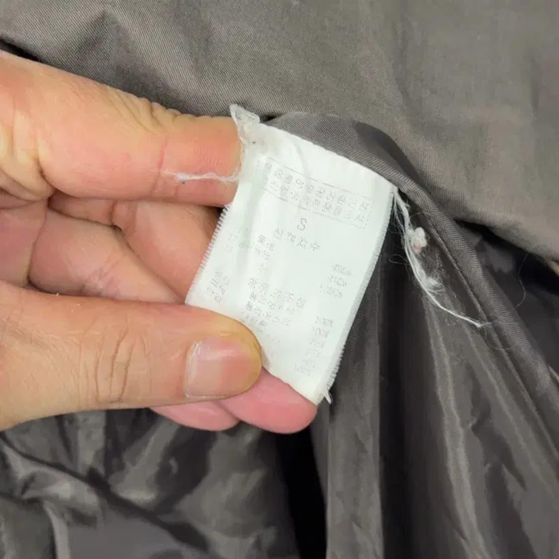 질스튜어트 빈티지 브라운 금장버튼 코트 점퍼 S 상품이미지6