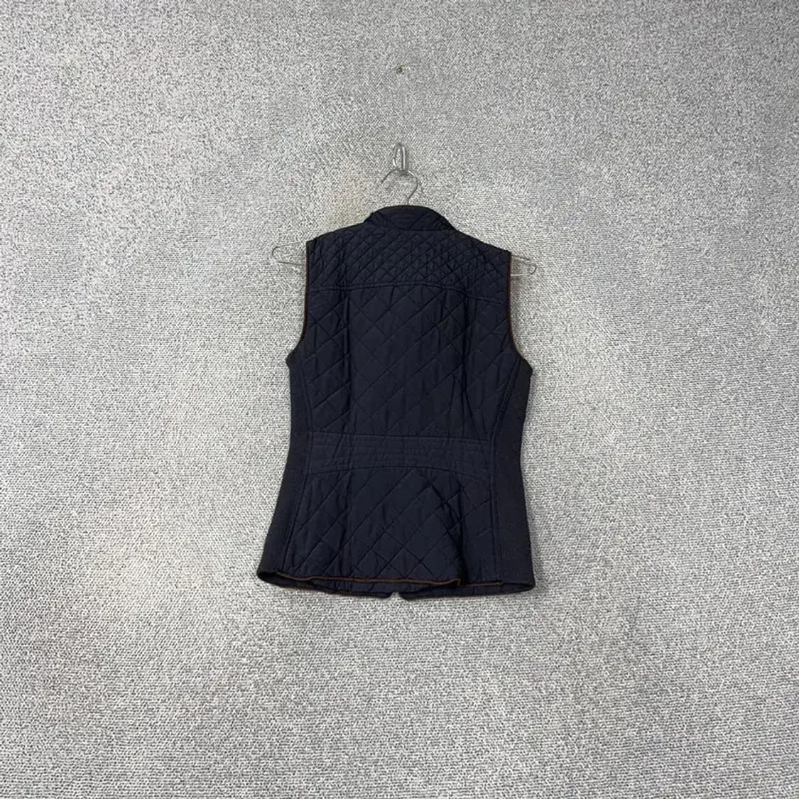 자라 네이비 여성 경량 퀄팅 조끼 XXS 상품이미지2
