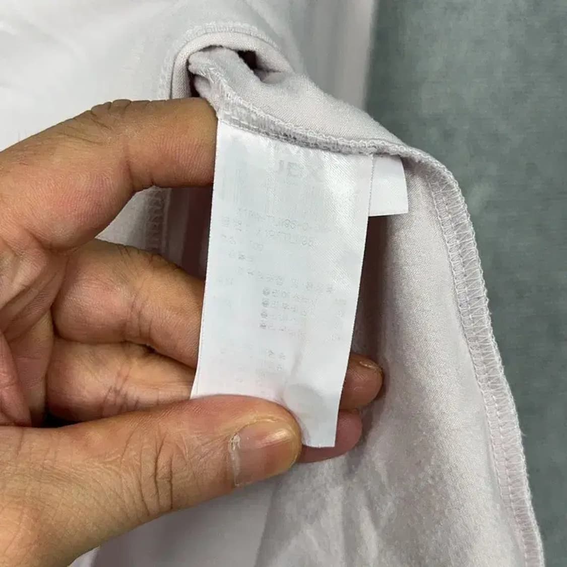 JDX 로고 남성 골프 기능성 카라티 100 상품이미지4